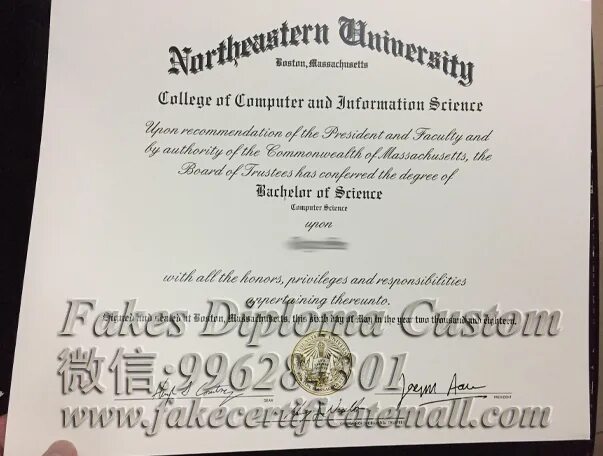 Complete a university degree. Northeastern University Boston Diploma.