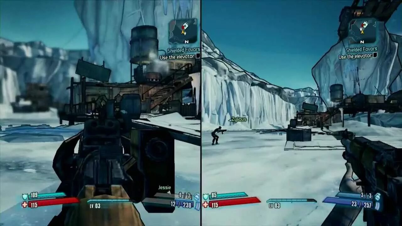 Borderlands split screen. Borderlands 3 сплит скрин ps4. бордерлендс 2 ps3 сплит скрин. borderlands 2 в 4 split screen. borderlands 1 ps3 gameplay.