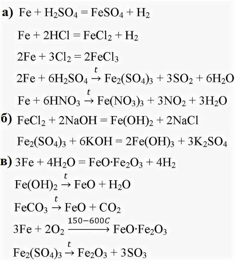 Fe h2so4 feso4 h2 гетерогенная или гомогенная
