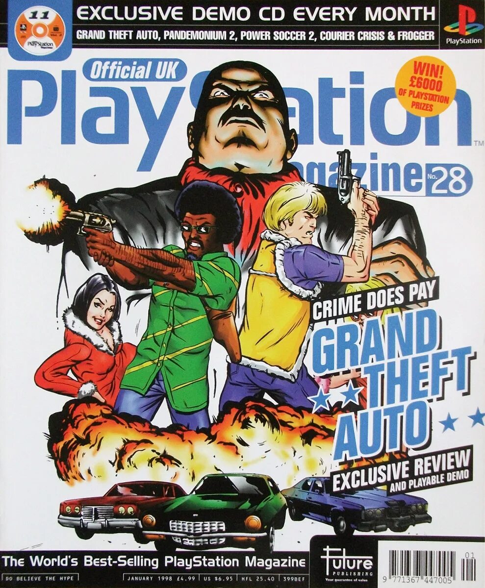 Журнал PLAYSTATION 1998. Журналы для плейстешен1. Журналы плейстейшен Голд. Station uk Magazine 1998. Gta demo