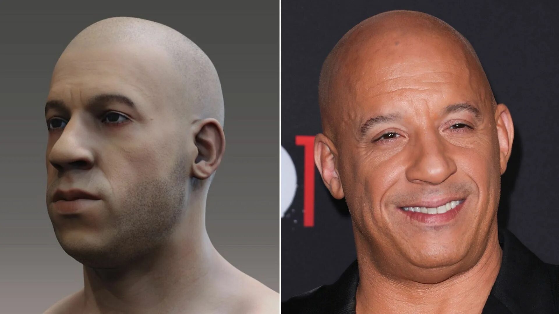 Vin Diesel is cooled down by fan waving assistants while filming Fast X in swelt