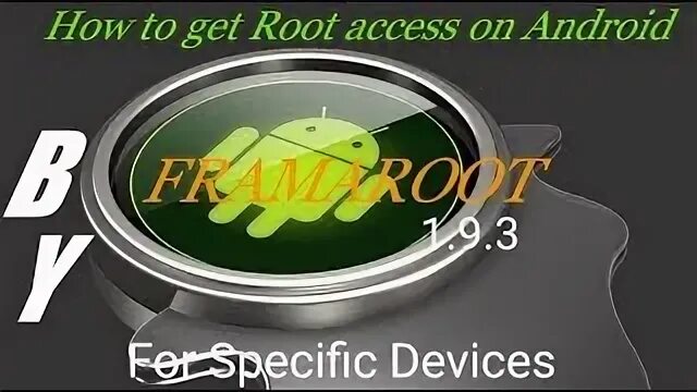 How to get root. How to get root