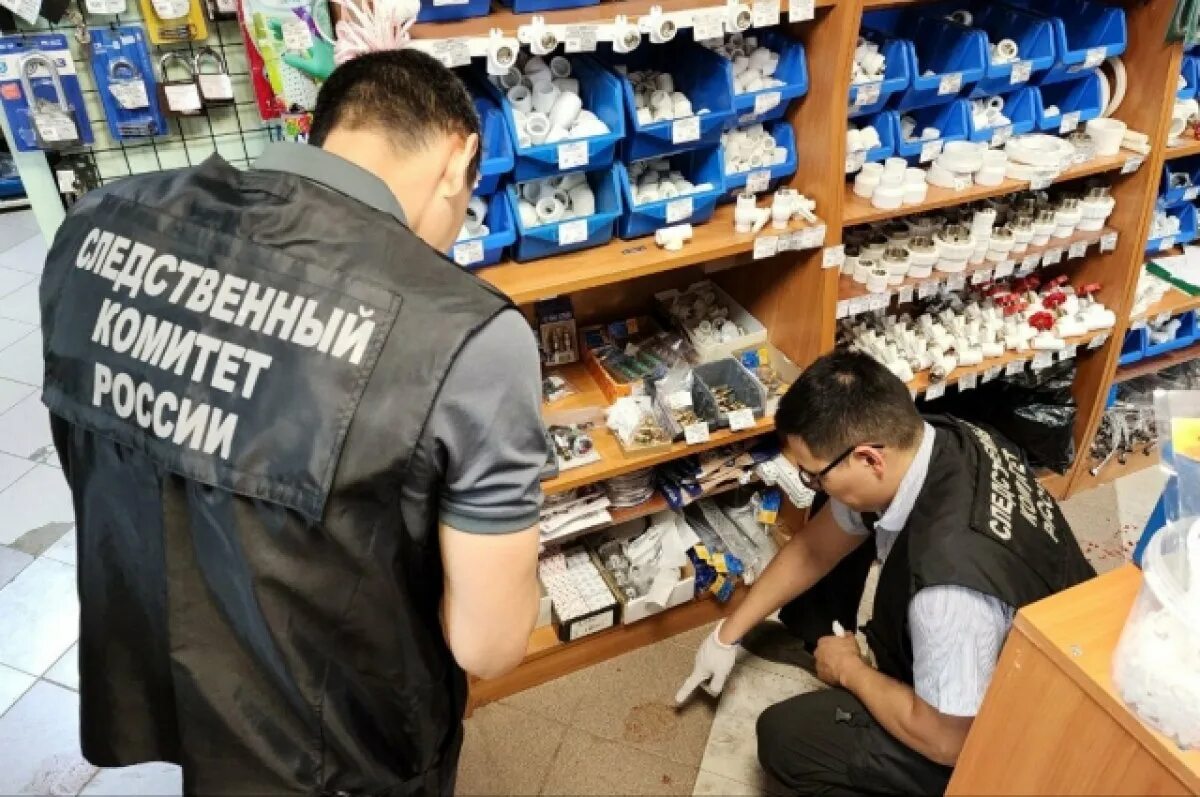 Убитый продавец магазина