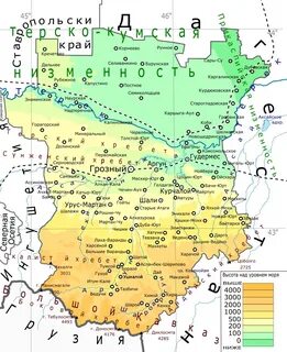 Сколько городов в чеченской республике