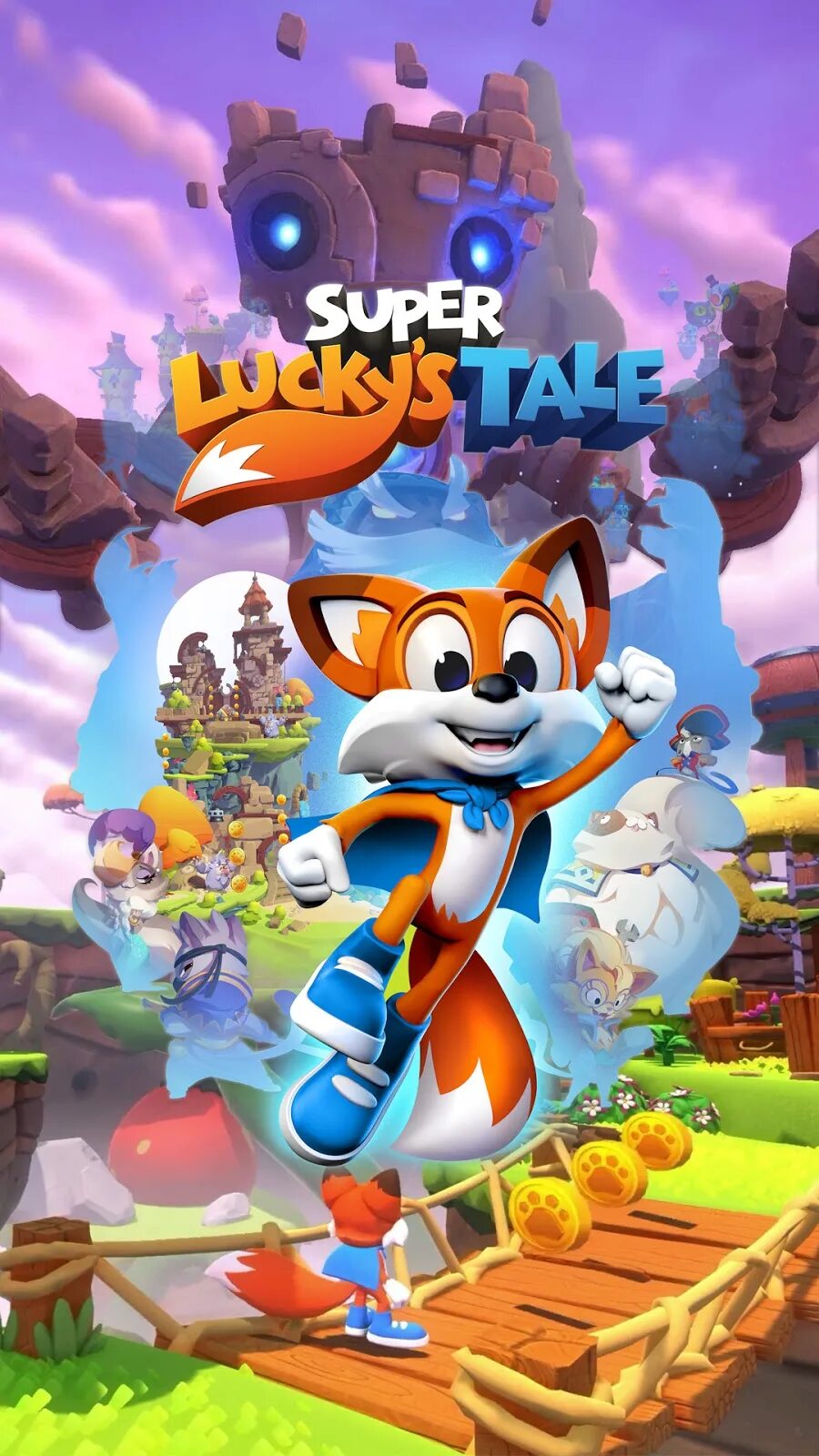 New lucky tale. Super Lucky s Tale. Super Lucky's Tale VR. Супер аркада. New super Lucky Tale.