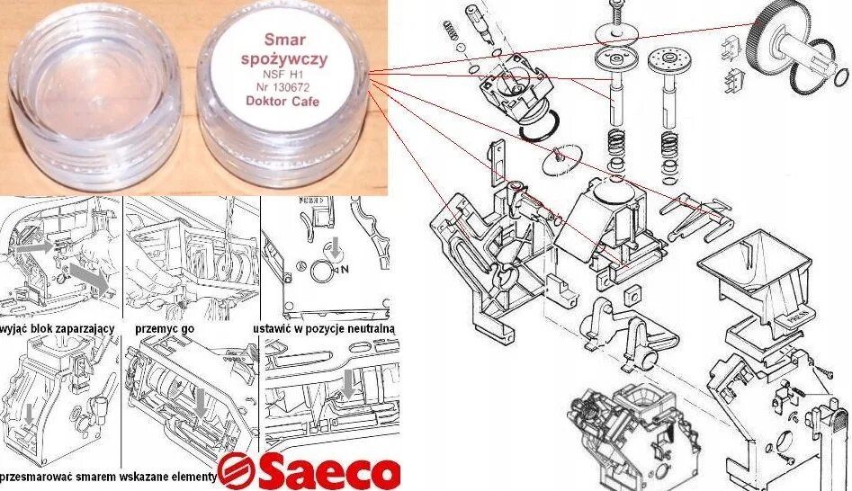 Смазка заварочного блока Saeco. Заварочный блок кофемашины Saeco смазка. Точки смазки кофемашины Saeco. Клапанная группа кофемашины Saeco. Смазка кофемашины philips