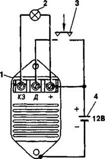 Газ 3307 система зажигания бесконтактный схема подключения