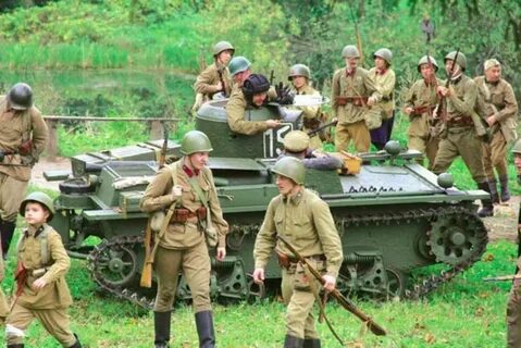 Танки шли в последний бой