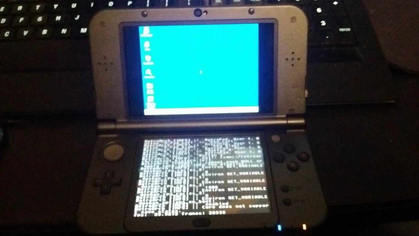 Nintendo windows. Windows 98 Nintendo 3ds. Старая портативная консоль на виндовс. Windows 95 on Nintendo DS Emulator.