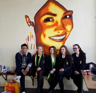 Another of the special and important moments was touring different schools ...