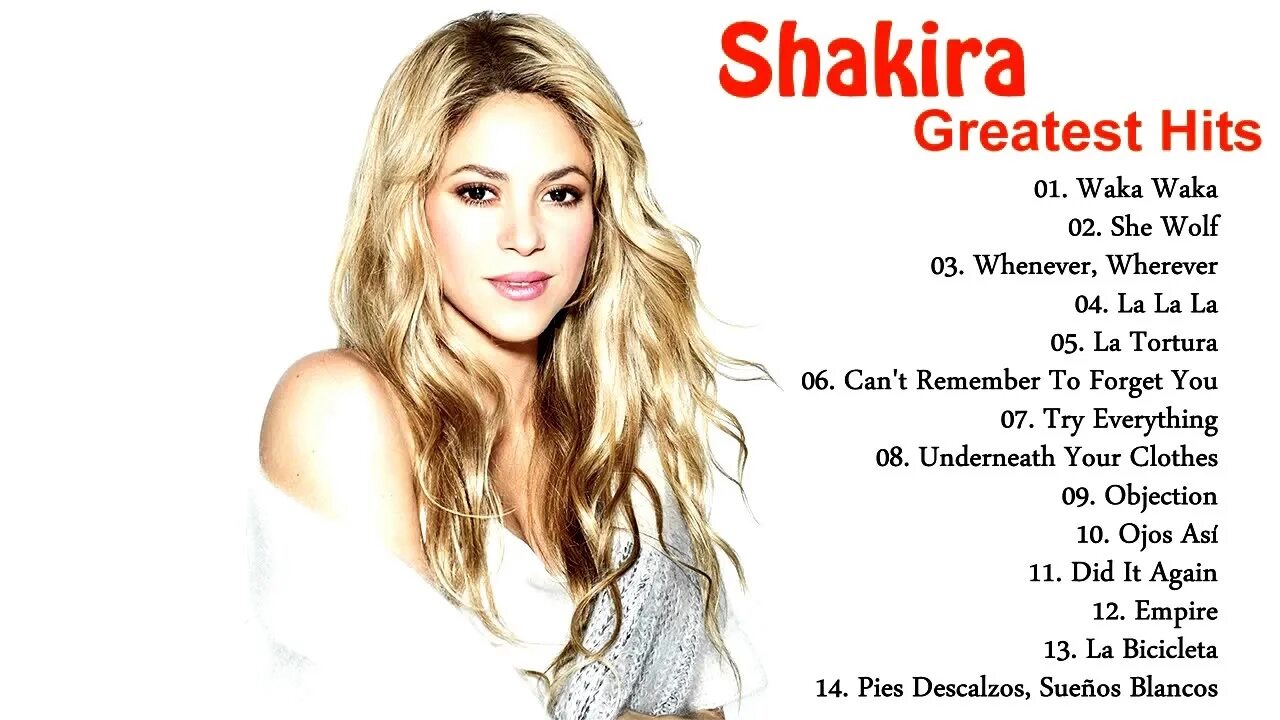 Английские песни шакиры. Shakira 2007. Shakira Greatest Hits.