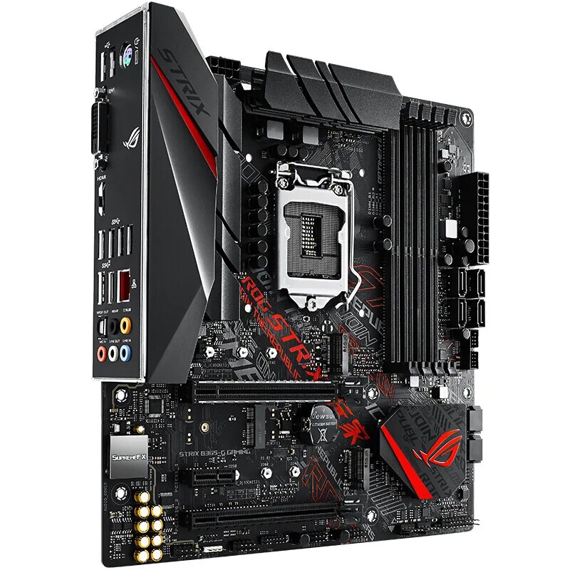 Rog strix b360 g gaming. Материнская плата ASUS ROG Strix b365-g. ASUS ROG Strix b360-g 1151v2. ASUS ROG Micro ATX. Материнская плата ASUS ddr4 Socket 1151.