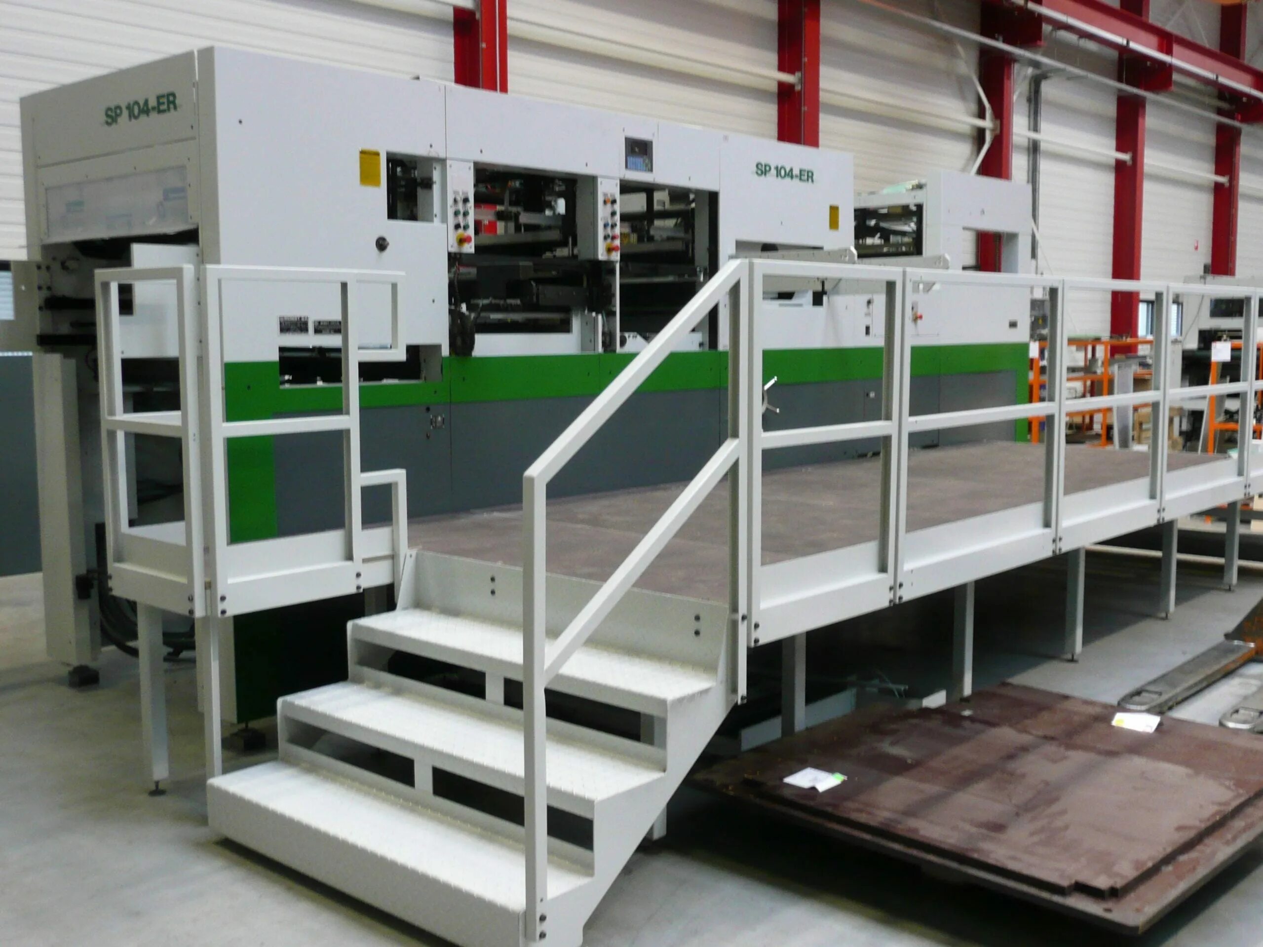 13330. Х. Сп 104. Бобст 104. Прессы для горячего тиснения bobst visionfoil 104h.