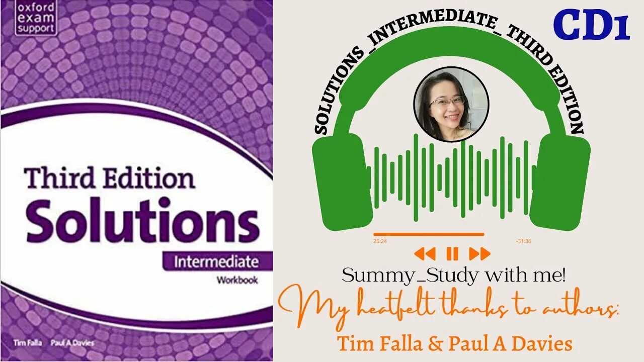 Solutions intermediate 3rd edition workbook audio