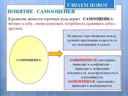 Противоречивость самооценки