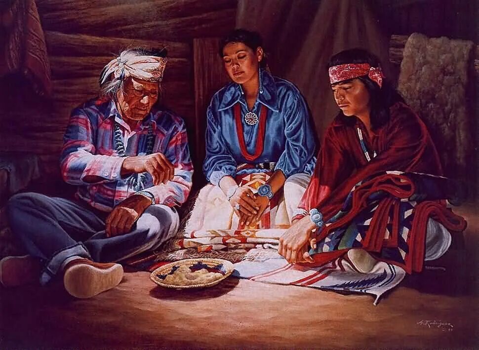Native american lived
