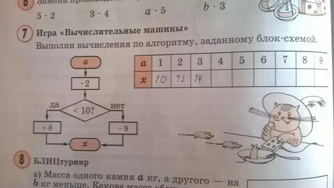 Выполни действия что ты замечаешь