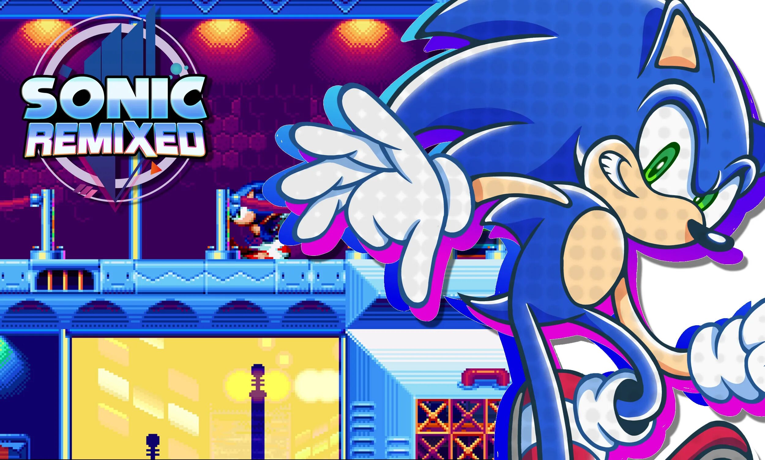Соник Мания. Модерн Соник Мания. Modern Sonic Remixed. Sonic современный.