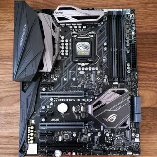 Материнская плата asus rog maximus ix hero