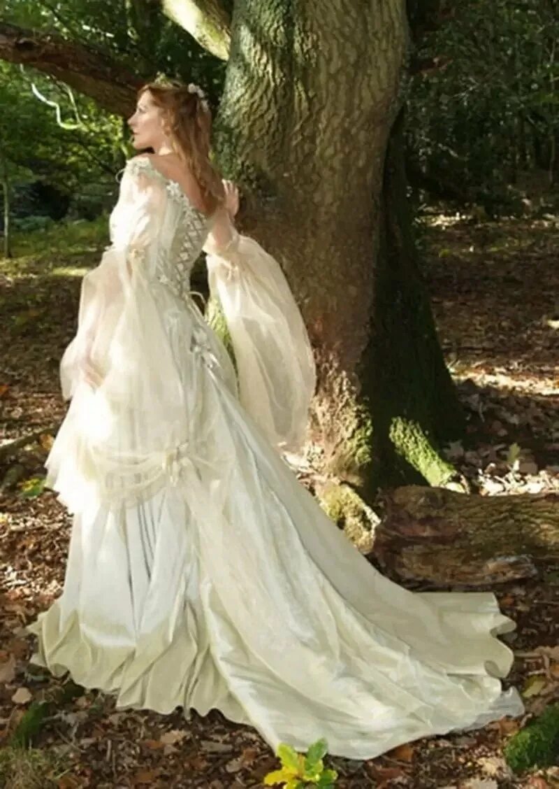 Свадебное платье Эльфийское Elven Style Dress. Свадебное платье в эльфийском стиле. Свадебное платье в стиле средневековья. Сказочные Свадебные платья. Как любить свою эльфийскую невесту