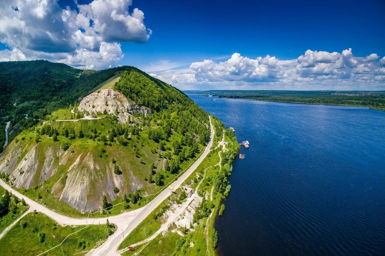 Гора Стрельная Самарская лука Жигулевские горы