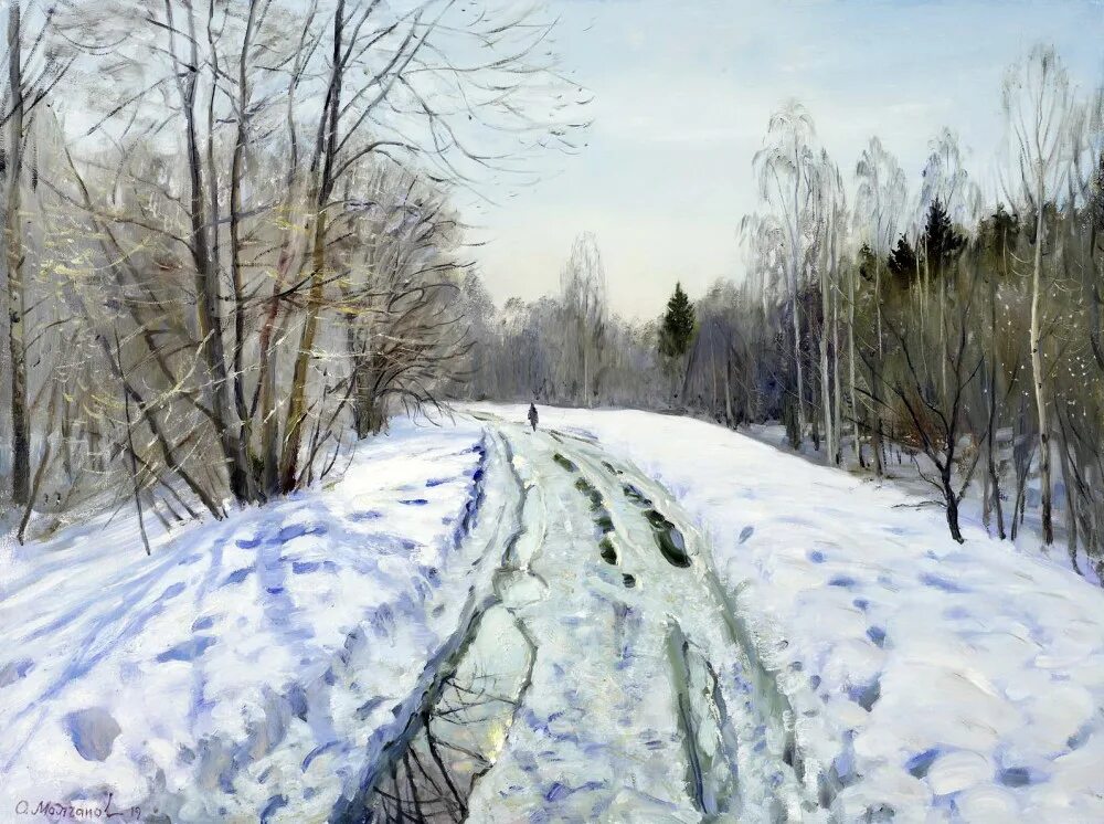 Картины ивана вельца августовича художника. К ф юон. Конец зимы живопись. Константина федоровича юона (1875–1958). Ф.