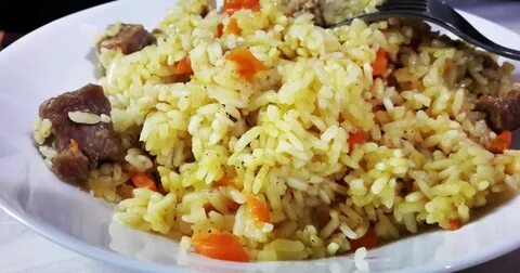 Вкусный рецепт свинины с рисом