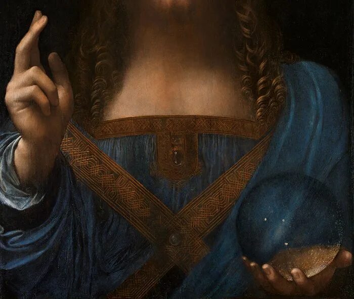 Леонардо да винчи христос