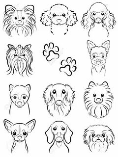 Как нарисовать (рисовать) собаку, собачку или щенка - поэтапные рисунки и видеоуроки