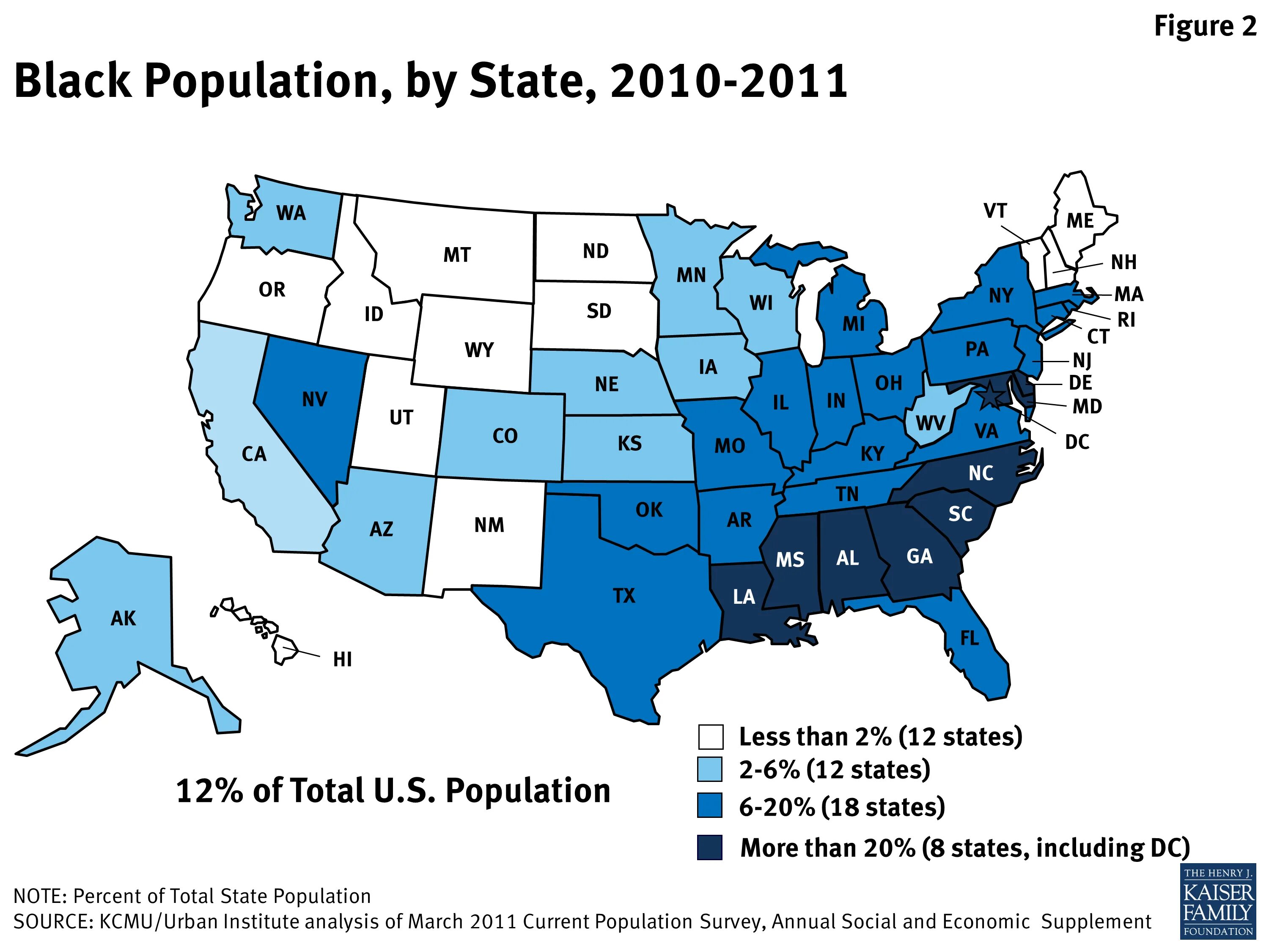 Black population. Us States population. Black population in USA Map.