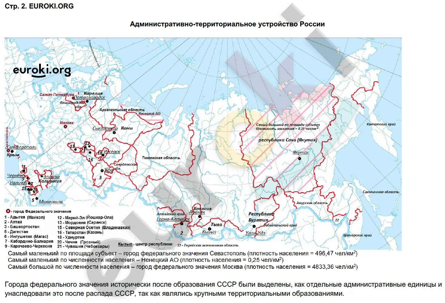 Контурная карта страница 12 13 9 класс