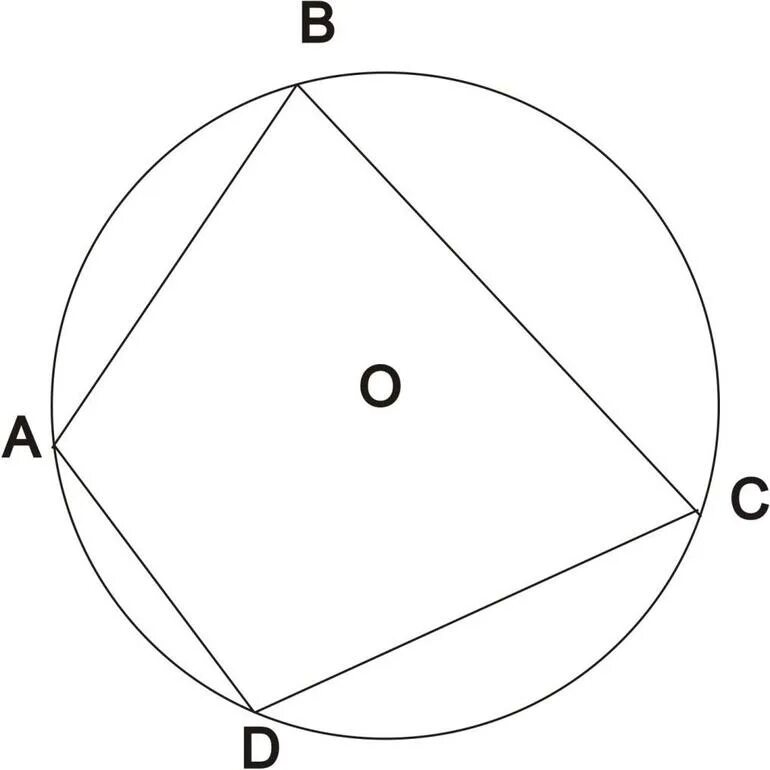 Точка внутри четырехугольника. Четырехугольник вписанный в окружность. Четырехугольник вписанный в окр. Вписанность четырёхугольника в окружность. Окружность вписанная в окружность четырехугольника.