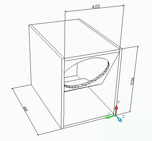 18 Inch Bass Speaker Cabinet Design BA3