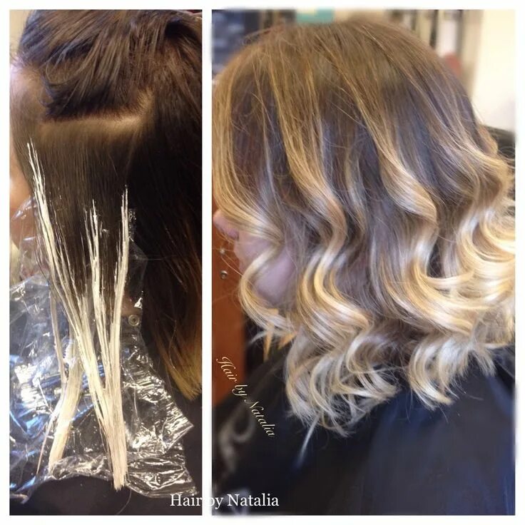 balayage highlights before and after - Google Search Balayage brunette, Hair col