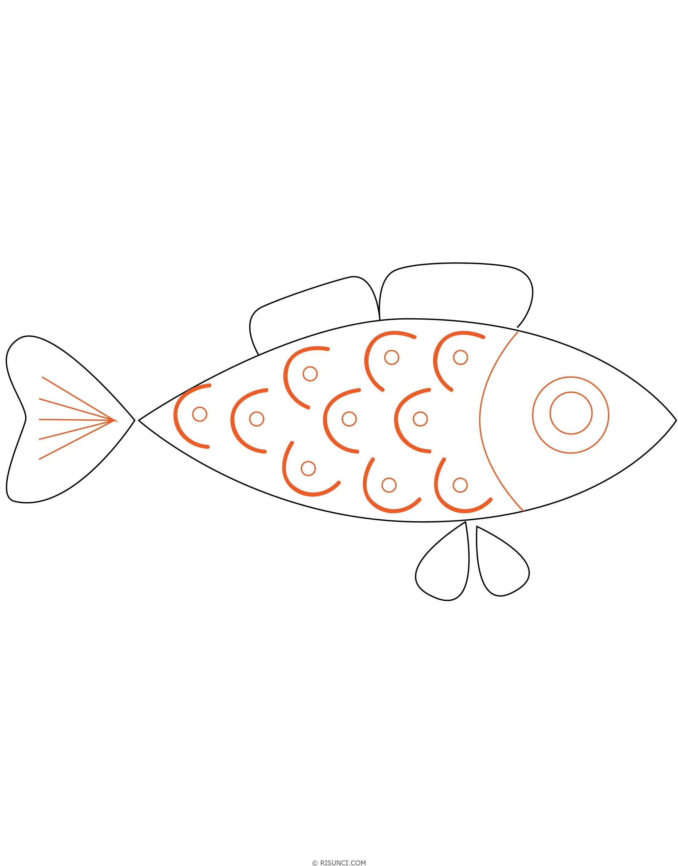 Рисование рыбки. Поэтапное рисование рыбки. Пошаговое рисование рыбы. Рыбка рисунок легкий. Нарисовать рисунок рыбу