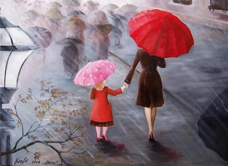 Девочка с зонтиком. Зонтики в живописи. Девушка с зонтом. Дети под зонтиком. Дождик мама
