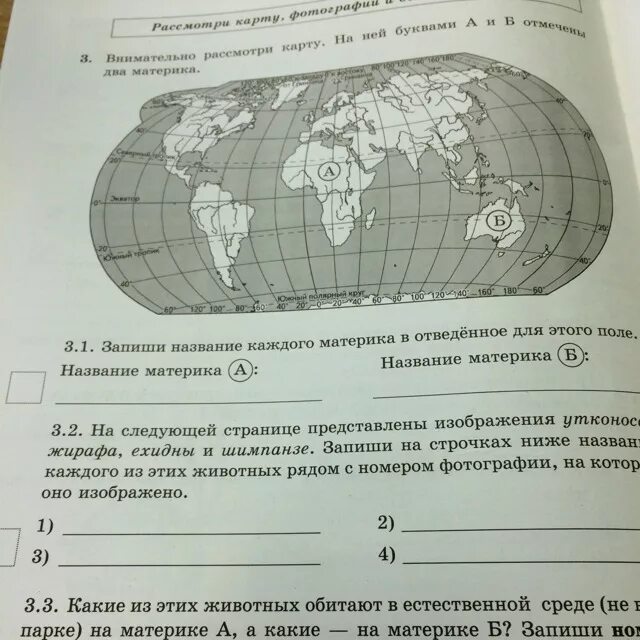 Какой материк под буквой б. Рассмотри карту. На ней буквами. Название материков а и б. Запиши название каждого материка. Запиши название каждого материка ответы.