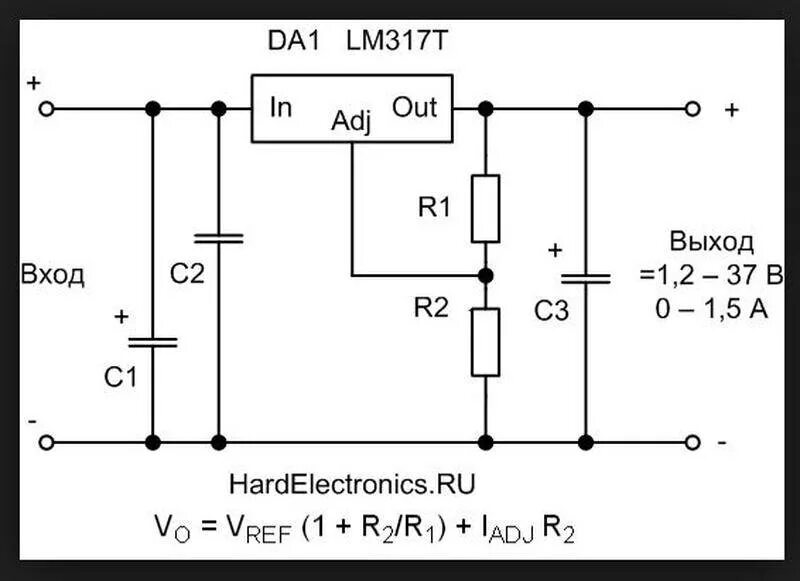 317 n 5 14. Lm317t схема включения с регулировкой напряжения. Lm317 стабилизатор 5 вольт. Lm317 стабилизатор схема включения. Схема подключения lm317 стабилизатор напряжения.