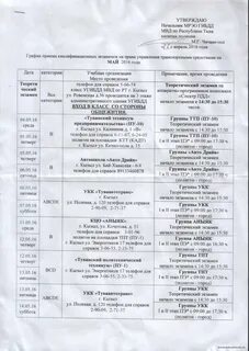 Гаи расписание экзаменов