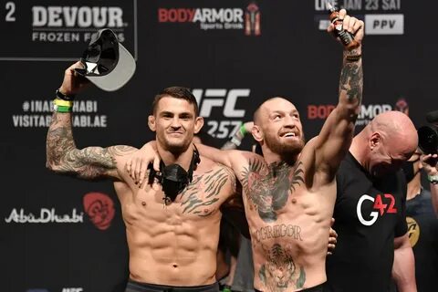 Конор Макгрегор - Дастин Порье 2: битва взглядов перед UFC 257, видео - Чемпиона