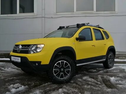 Рено дастер желтая