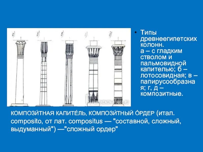 Тип египта. Египетский ордер колонны. типы колонн в египте. древнеегипетские колонны виды протодорический. капители основных типов египетских колонн.