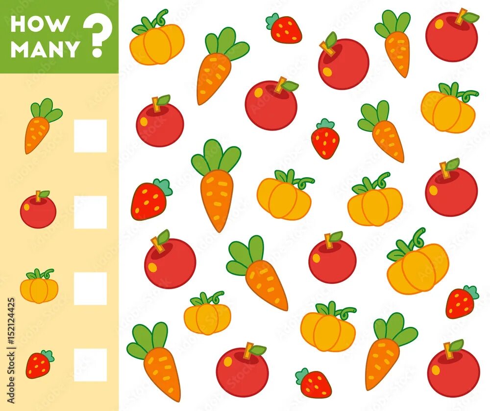 How many vegetables