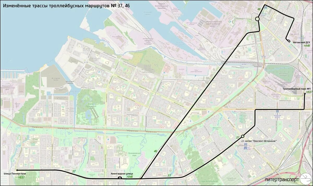 Спб маршрут автобуса 76 на карте остановки. Схема маршрута троллейбуса 10 СПБ. Изменение троллейбусных маршрутов СПБ. Изменение маршрута троллейбуса 1 на карте. Маршрут 46 троллейбуса СПБ.