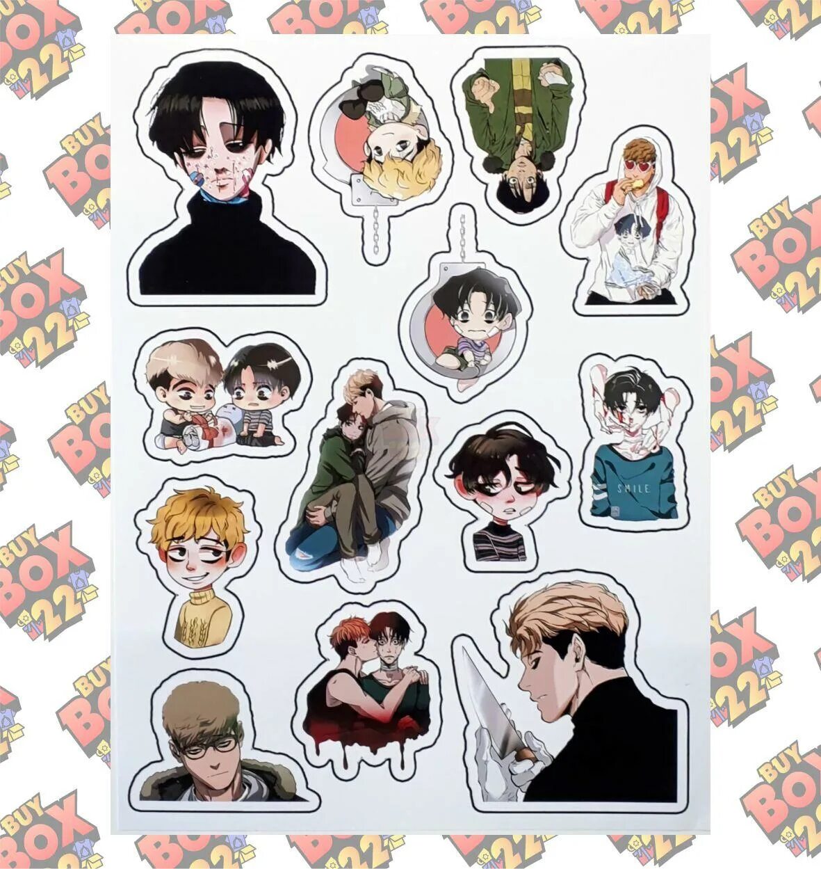 Manga stickers telegram