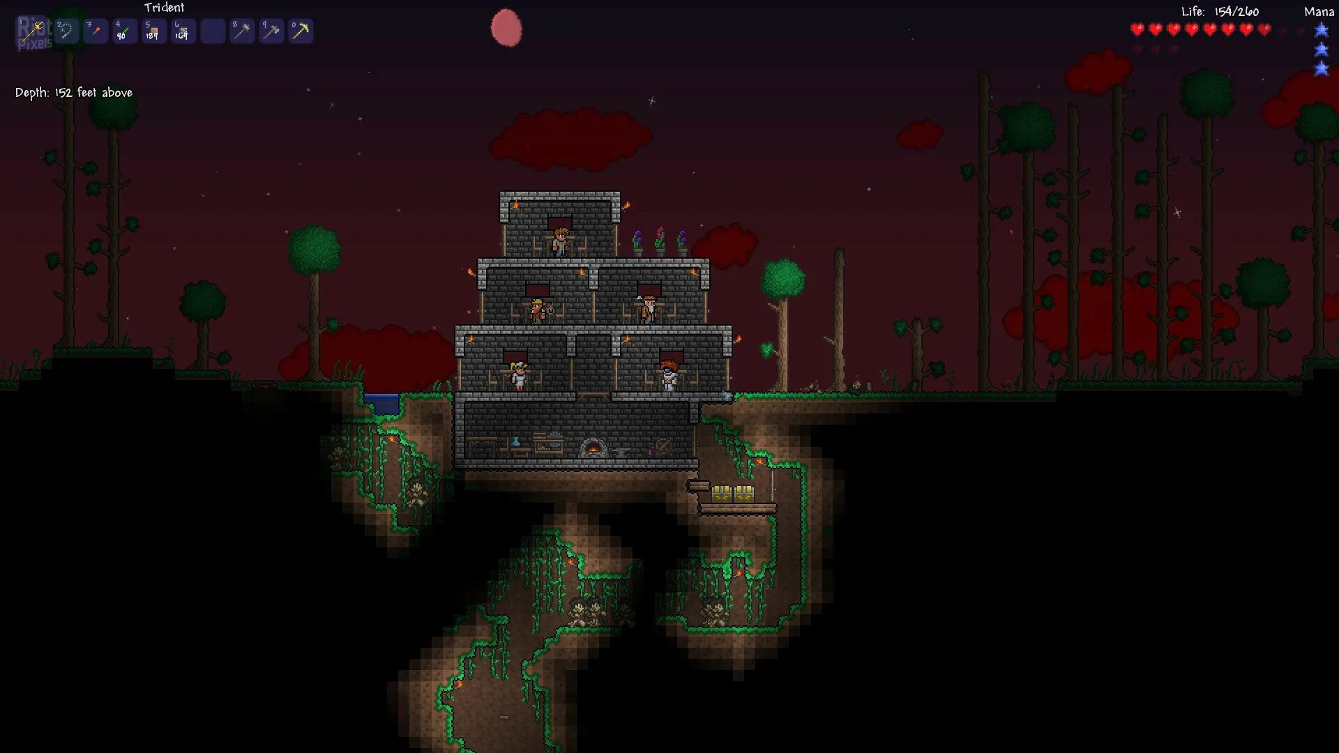 Призрак террария. Terraria призрак. Ночь в террарии Скриншоты. Terraria screenshot. Terraria по сети