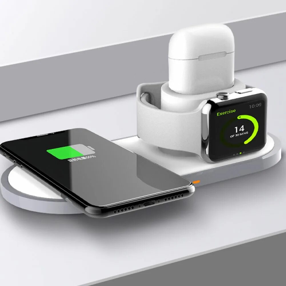 Беспроводная зарядная станция 3. Беспроводная зарядка 3 в 1 для Apple. Зарядка Аппле 3 в 1 Wireless Charger. Беспроводная зарядка для iphone аирподс и эпл вотч. Huawei Wireless Charger 3 in 1.