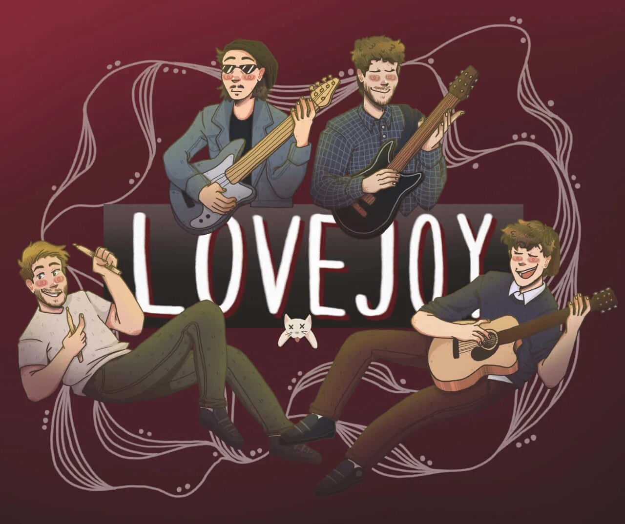 Lovejoy Band. Плакаты музыкальных групп. Плакат группы Lovejoy. Lovejoy poster. Лове джой