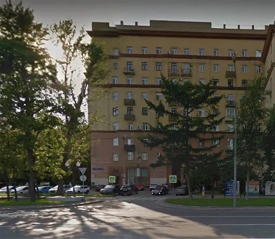 Москва, набережная Фрунзенская дом 46. многоквартирный дом