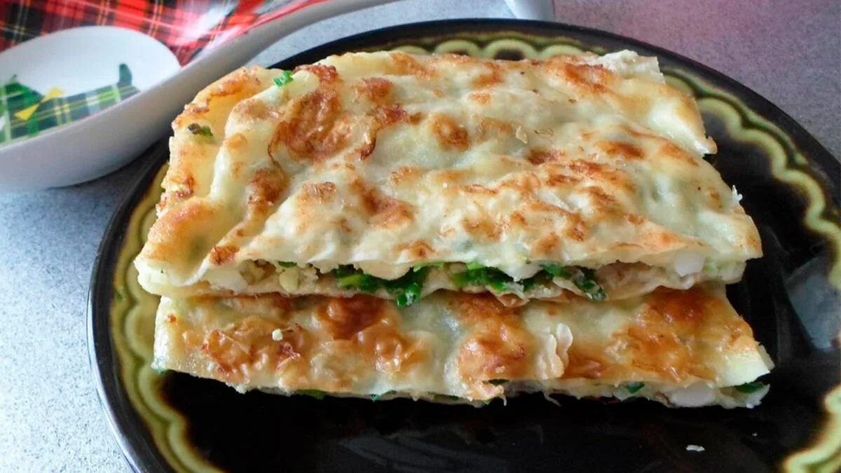 Пирог из лаваша на сковороде рецепт